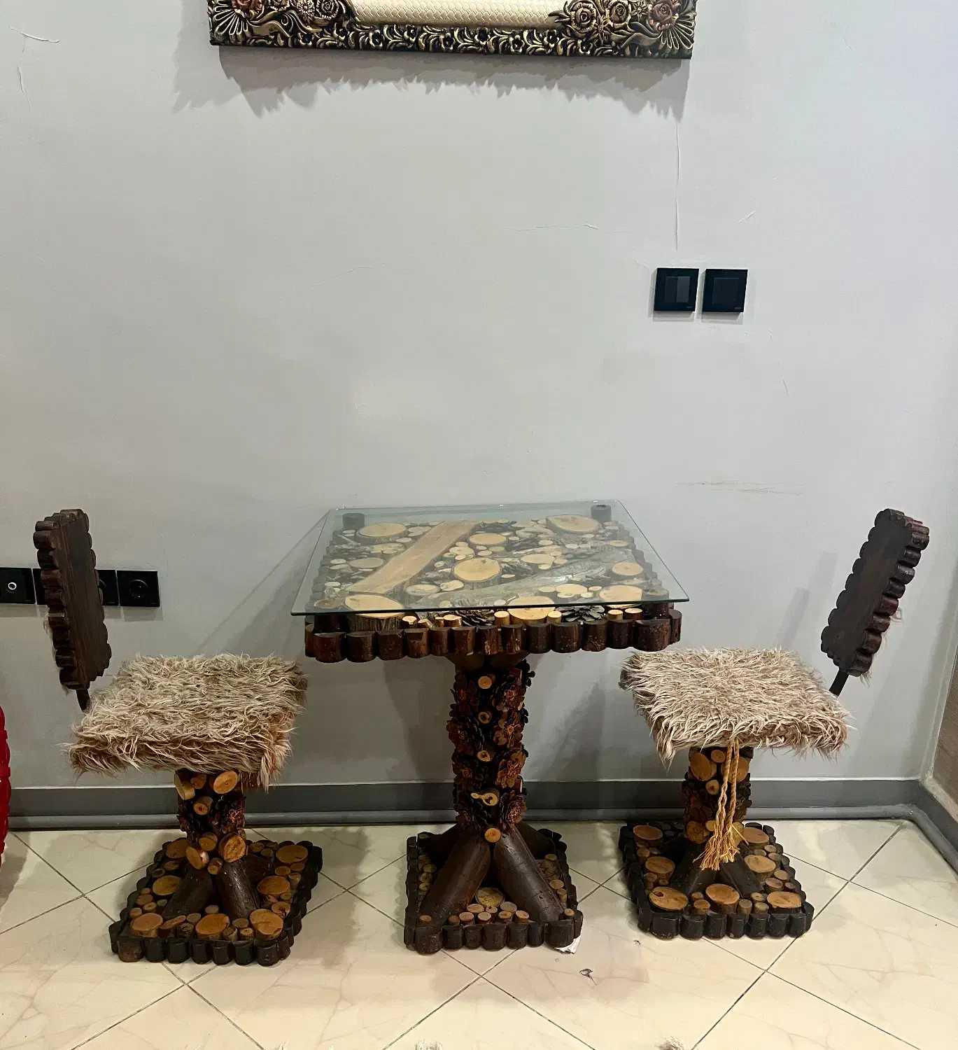 میز ناهارخوری جنگلی|میز و صندلی غذاخوری|تهران, راه آهن|دیوار