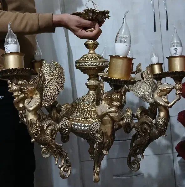 لوستر مجلل|لوستر و چراغ آویز|مشهد, شهید بهشتی|دیوار