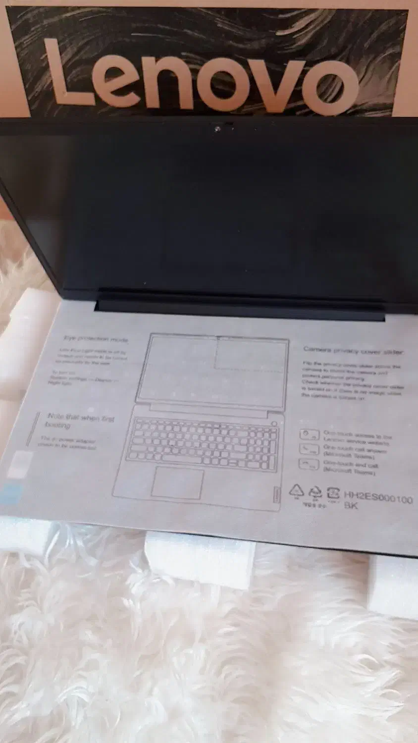 لپ تاپ LENOVO V15 رم 8DDR4 نو نو|رایانه همراه|شیراز, پانصد دستگاه ارتش|دیوار