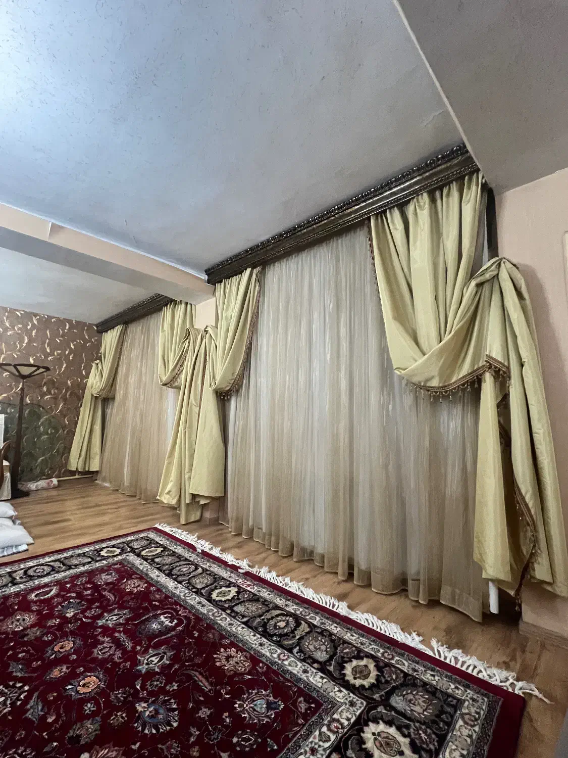 پرده پذیرایی|پرده، رانر، رومیزی|کرج, عظیمیه|دیوار