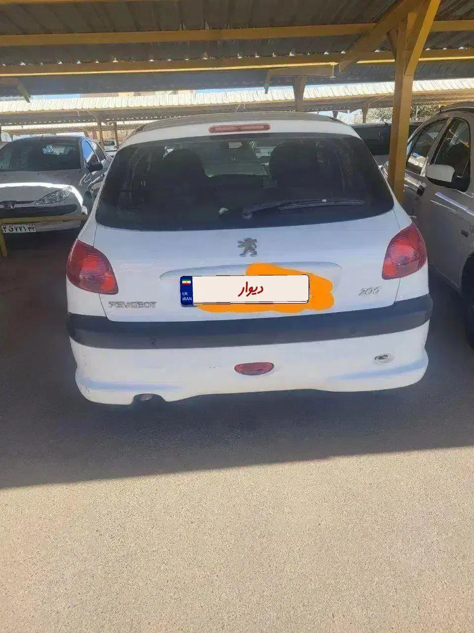 206 مدل 97 تیپ دو|خودرو سواری و وانت|گناباد, |دیوار