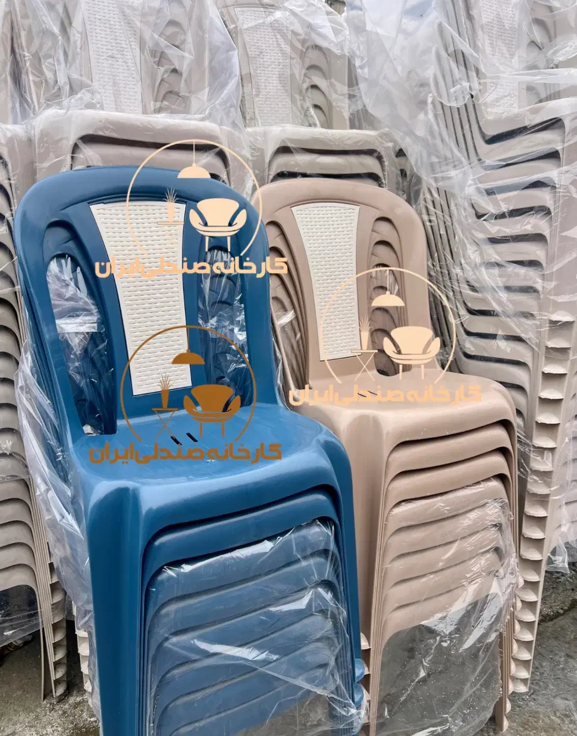 صندلی پلاستیکی باغی ویلا jafar|میز و صندلی غذاخوری|قم, چهل درخت|دیوار