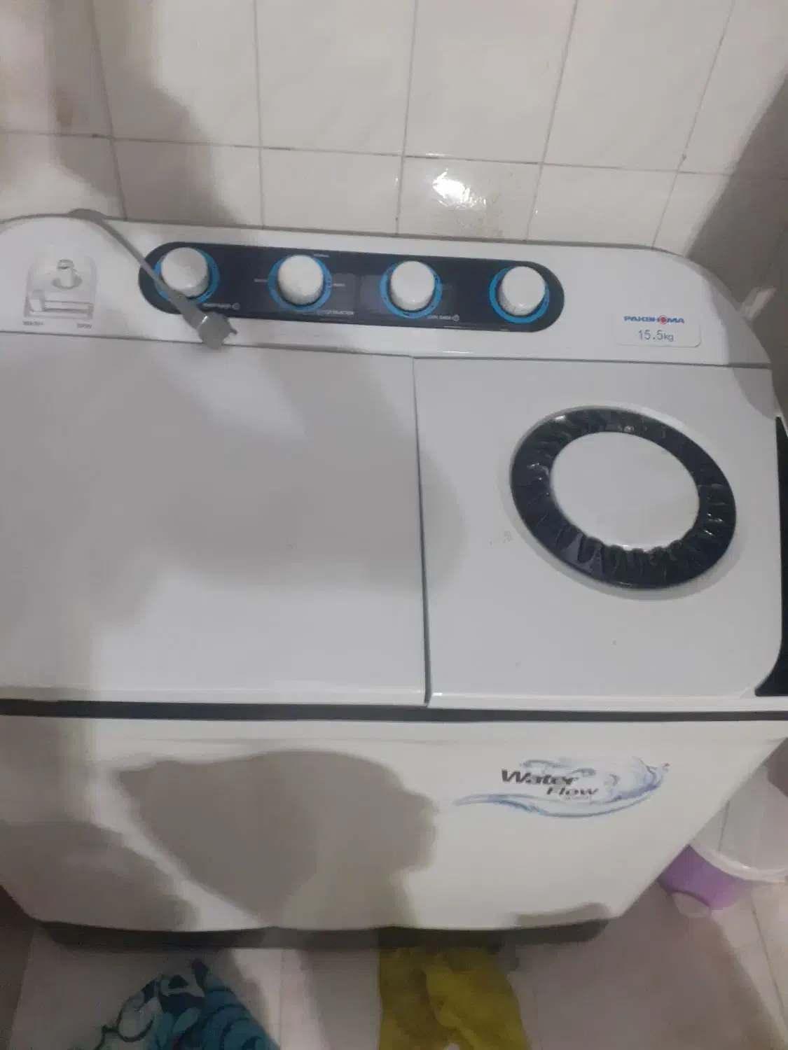 لباسشویی دوقلو|ماشین لباسشویی و خشککن لباس|اندیشه, اندیشه فاز ۳|دیوار