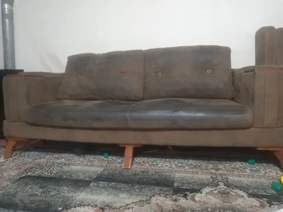 مبل۷نفره کارکرده|مبلمان خانگی و میز عسلی|آبیک, |دیوار