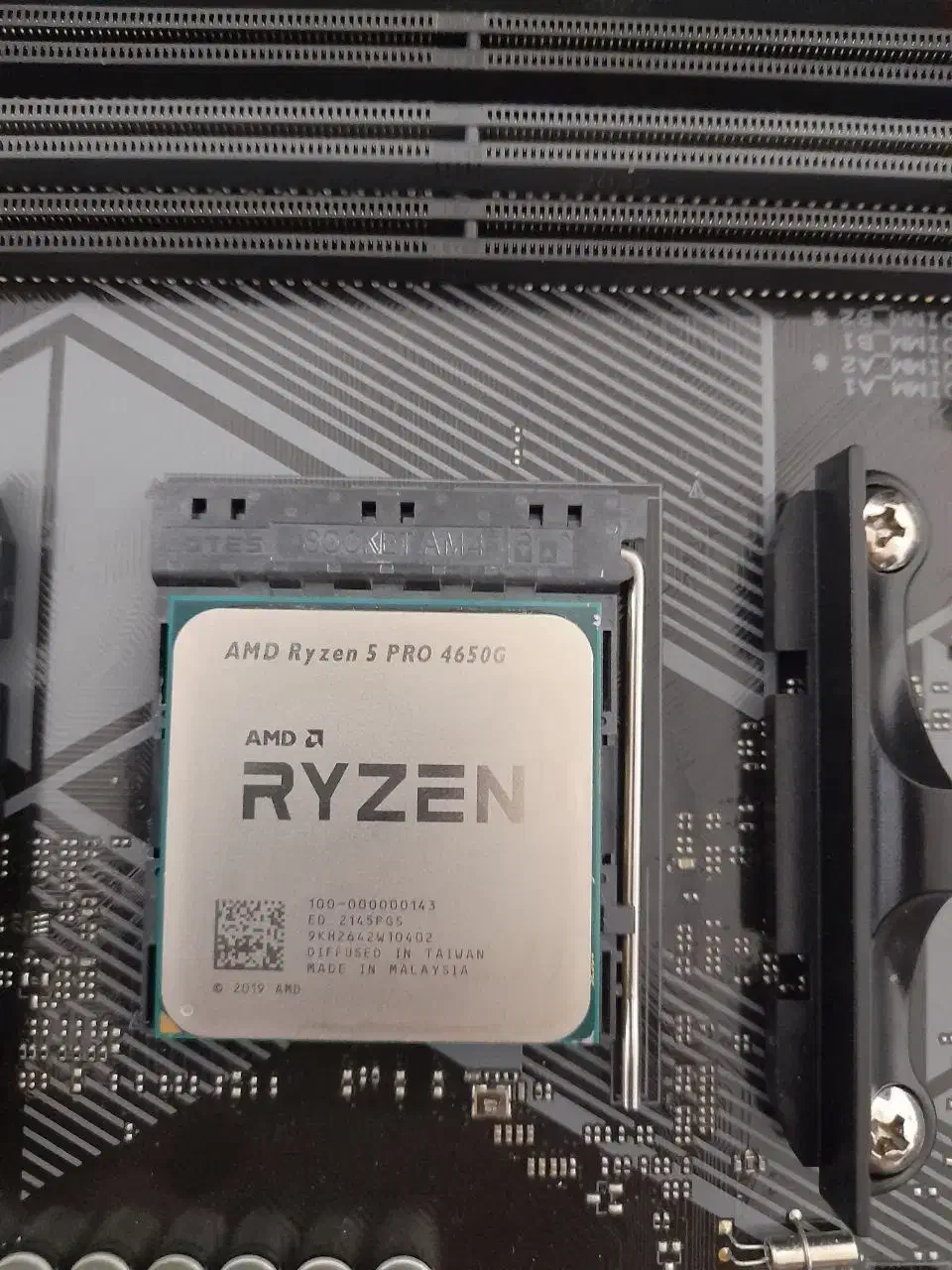 باندل AMD (مادربورد و CPU) Ryzen 5 4650G Pro|قطعات و لوازم جانبی رایانه|آباده, |دیوار