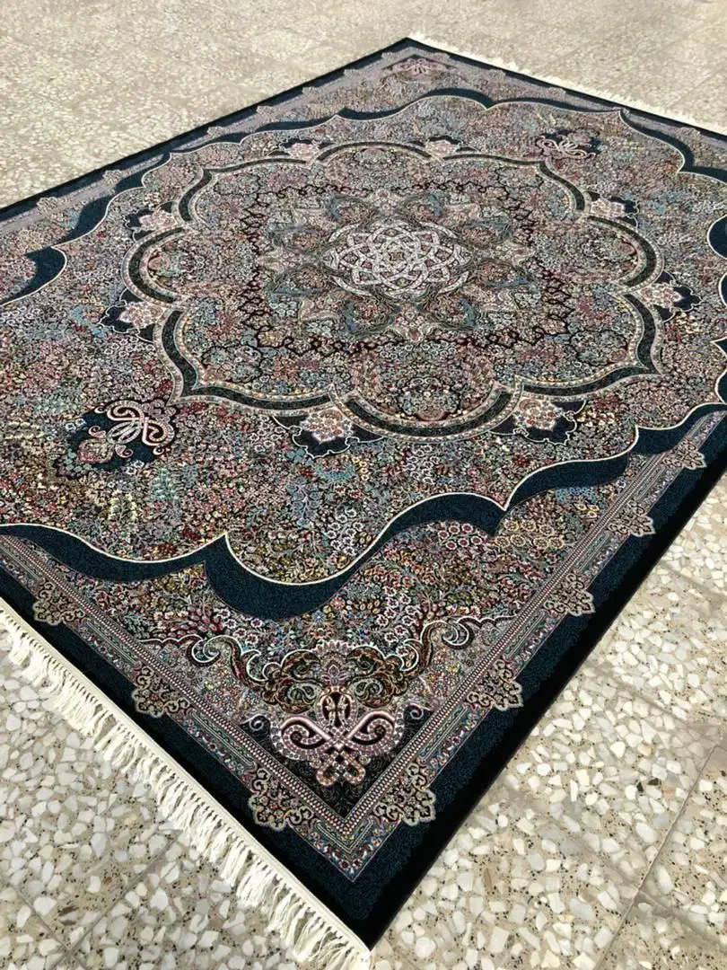 فرش طرح کرمان ریز نقش و ریز بافت|فرش|رفسنجان, |دیوار