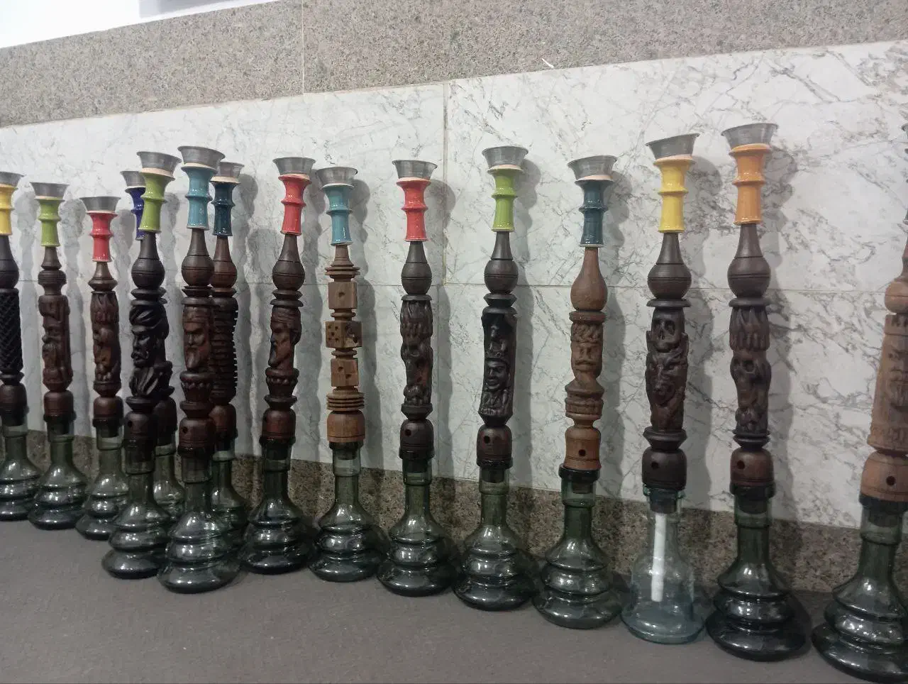 قلیان قلیون زیرقیمت جمع کردم دونه پنصد قهوه خونه|کلکسیون و سرگرمی|کرج, باغستان|دیوار