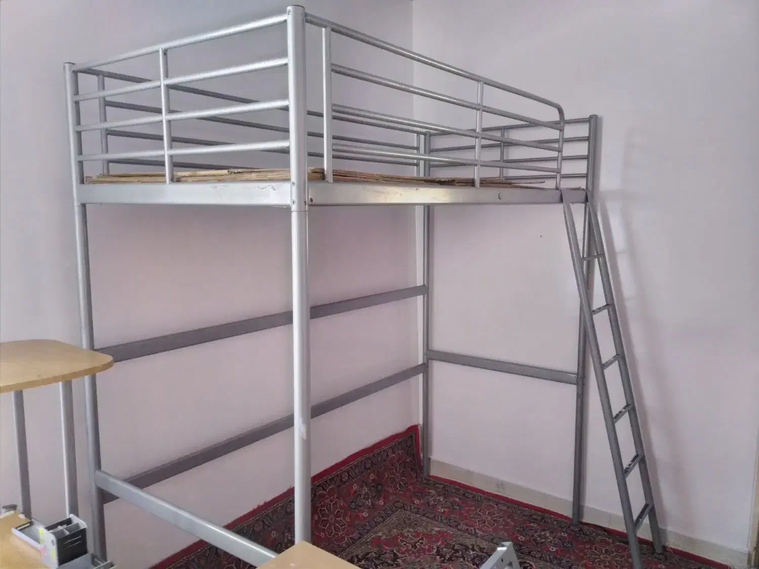 ۲ تخت فلزی ایکیا سوئدی|تخت و سرویس خواب|بجنورد, |دیوار