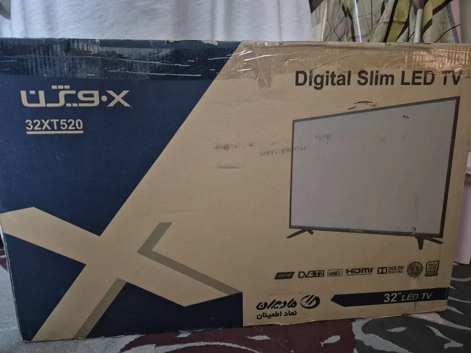 ال ای دی ایکس ویژن ۳۲ اینچ|تلویزیون و پروژکتور|تهران, بریانک|دیوار