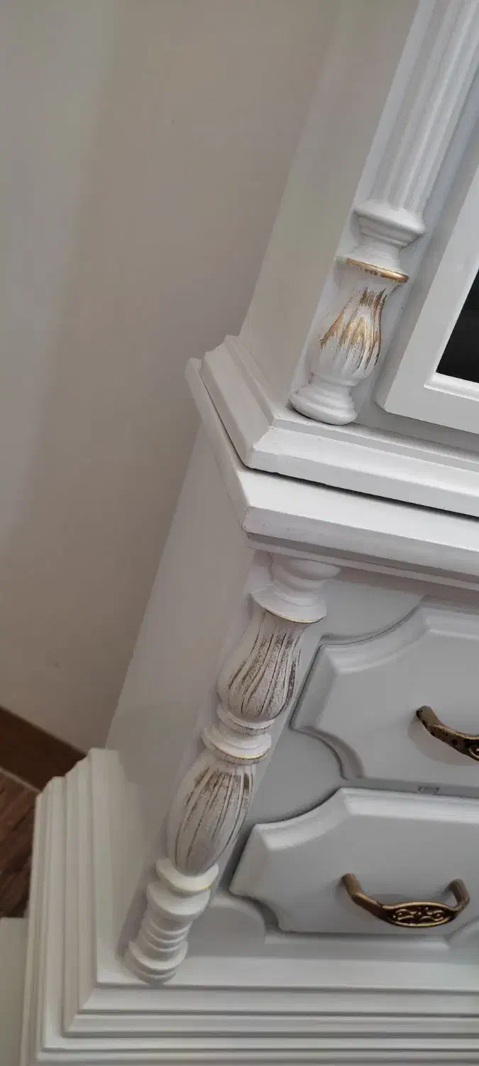 ساعت ایستاده سفید رنگ دیواری|ساعت دیواری و تزئینی|همدان, |دیوار