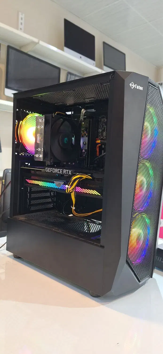 کامپیوتر نسل ۱۴ گرافیک 3060ti ROG|رایانه رومیزی|ساوه, |دیوار