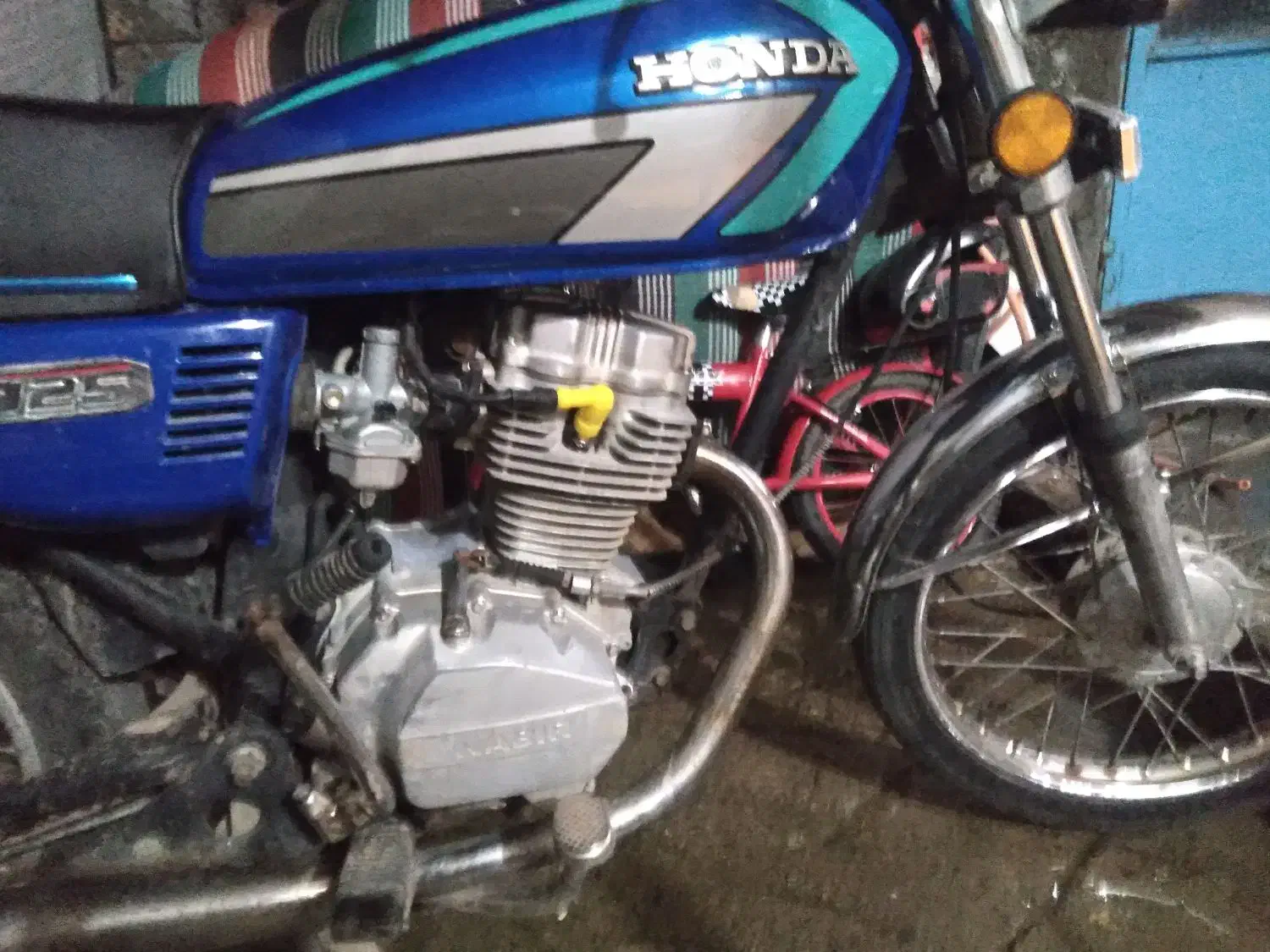 موتور ۱۲۵ مزایده|موتورسیکلت|فاضل آباد, |دیوار