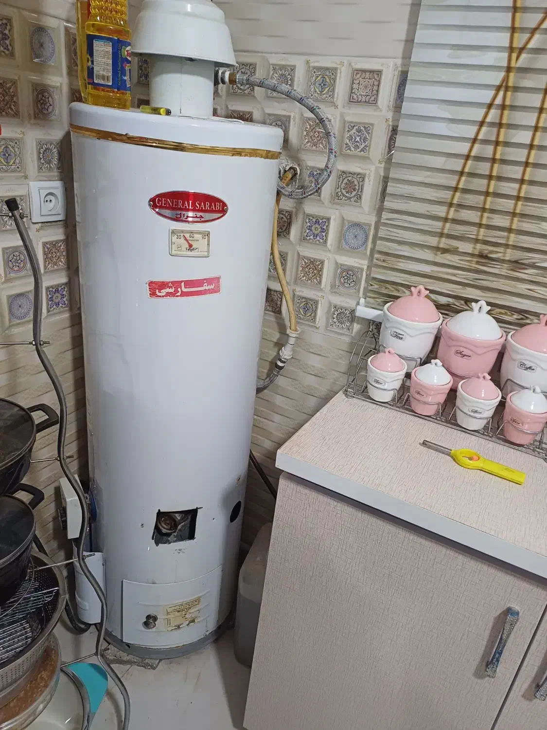 آبگرمکن زمینی‌  برقی گاز ی|آبگرمکن، پکیج، شوفاژ|پاکدشت, حصار امیر|دیوار