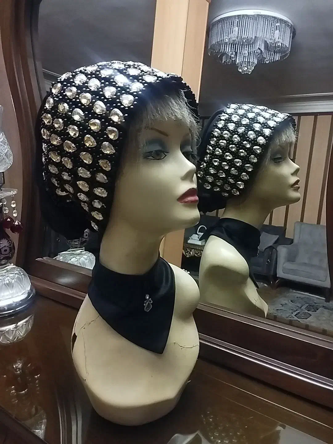 توربان تمام سنگ مجلسی شیک|لباس|خرم‌آباد, |دیوار