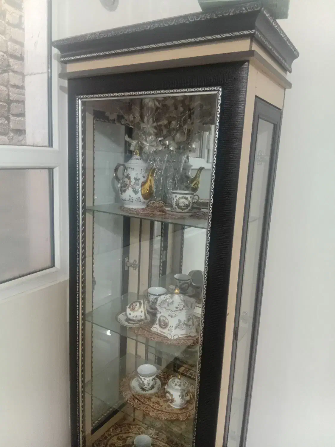 بوفه|بوفه، ویترین، کنسول|قم, ولیعصر|دیوار