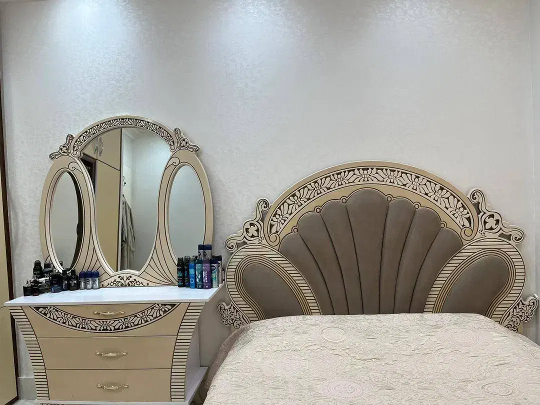 سرویس خواب با تشک|تخت و سرویس خواب|رشت, گلسار|دیوار