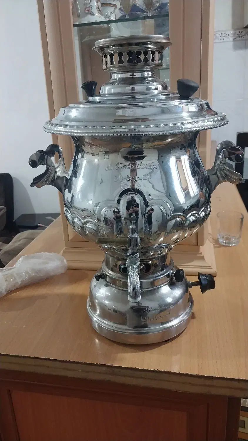 سماور ۸لیتری|سماور، چای‌ساز، قهوه‌ساز|اردبیل, |دیوار