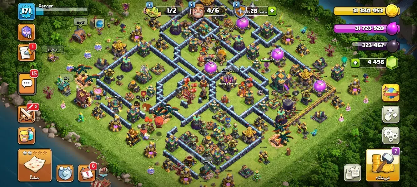 اکانت کلش آف کلنز|کنسول، بازی ویدئویی و آنلاین|اردبیل, |دیوار