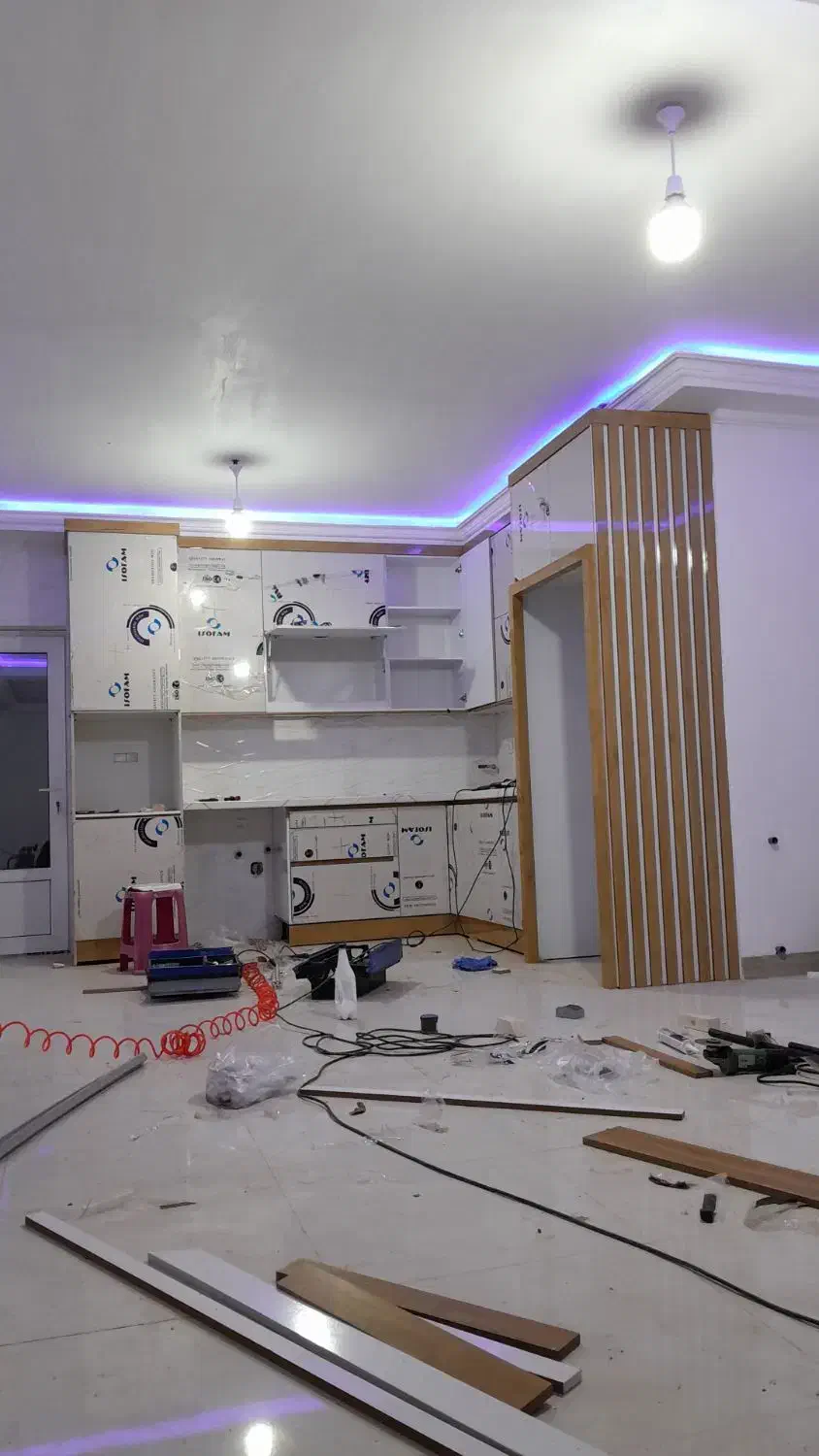 دکوراسیون داخلی ساخت کابینت کمد دیواری|خدمات پیشه و مهارت|گنبد کاووس, |دیوار