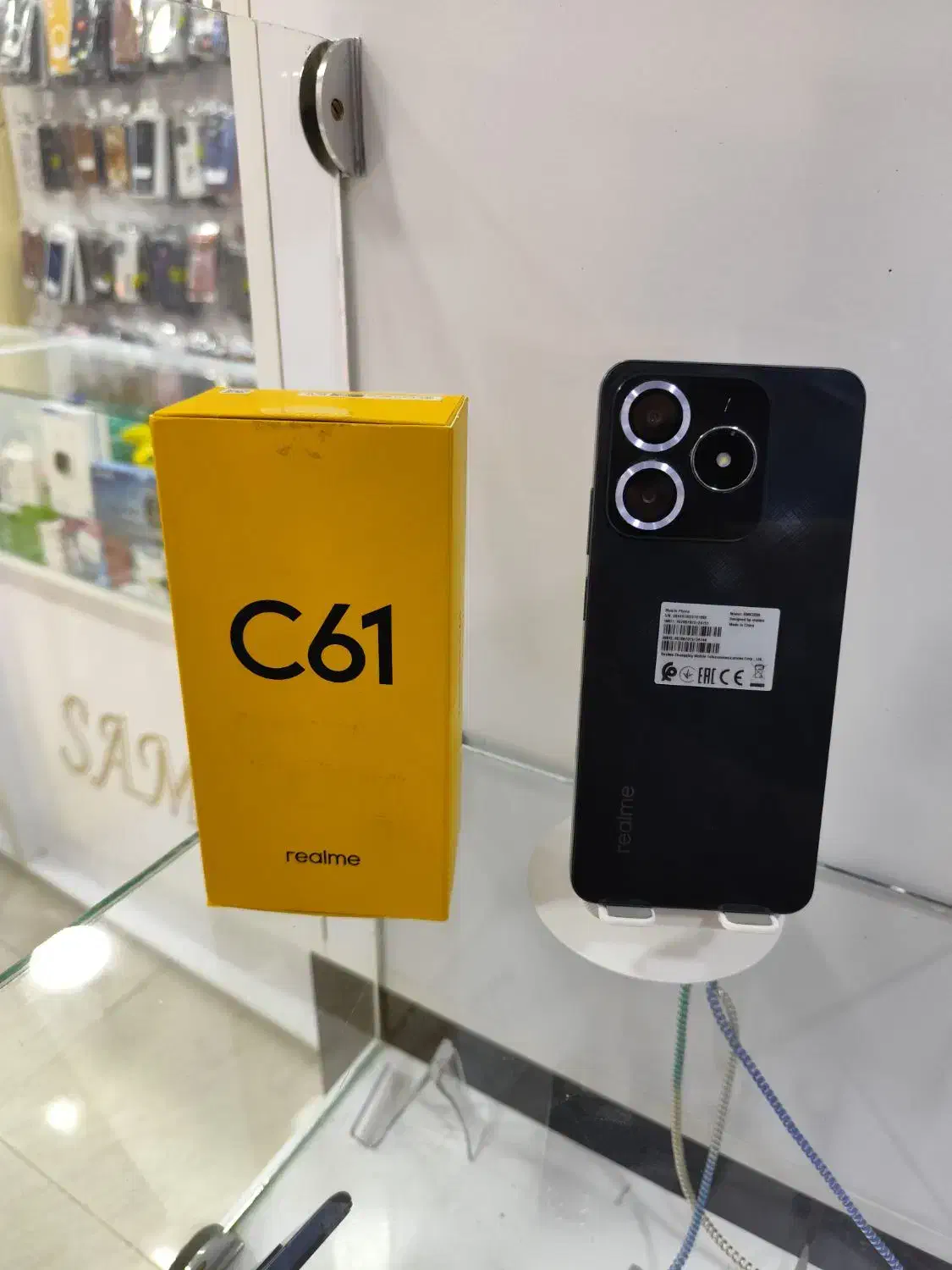 موبایل کاج ریلمیC61حافظه256رام8تمییز در حد|موبایل|زابل, |دیوار