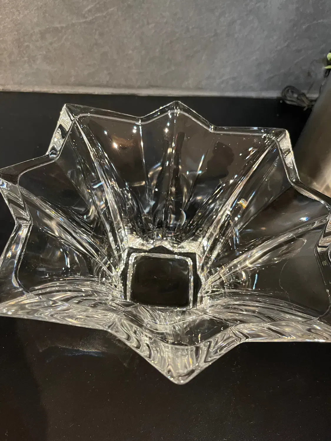 میوه خوری کریستال ژاپنی کاملا نو|ظروف سرو و پذیرایی|کرج, باغستان|دیوار