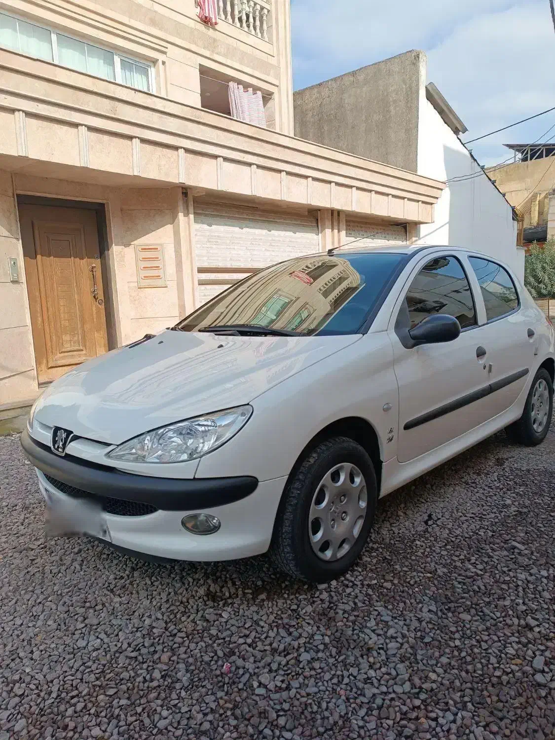 پژو 206 تیپ 2 بی رنگ معاوضه با خودرو پایین تر|خودرو سواری و وانت|رشت, معلم|دیوار