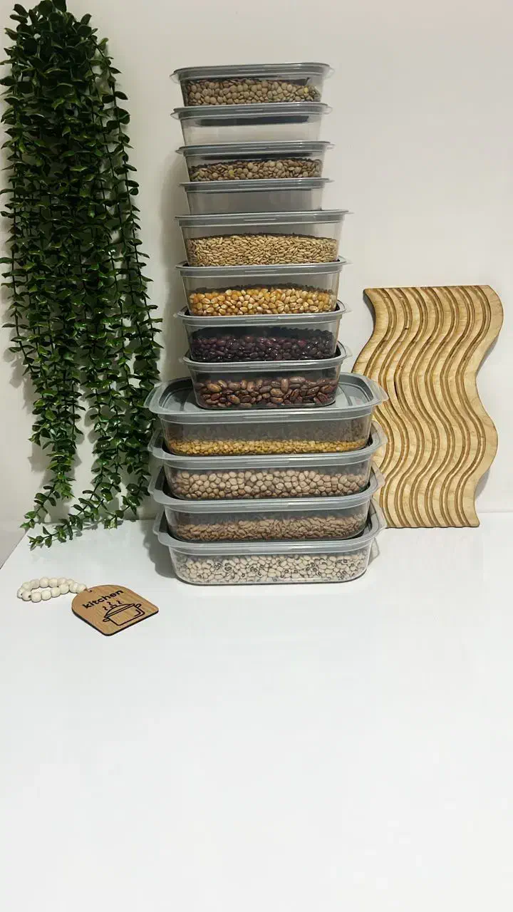 ظروف فریزری/فریزر/یخچال/پک نظم دهنده فریزر/|ظروف نگهدارنده، پلاستیکی، یک‌بارمصرف|تبریز, |دیوار