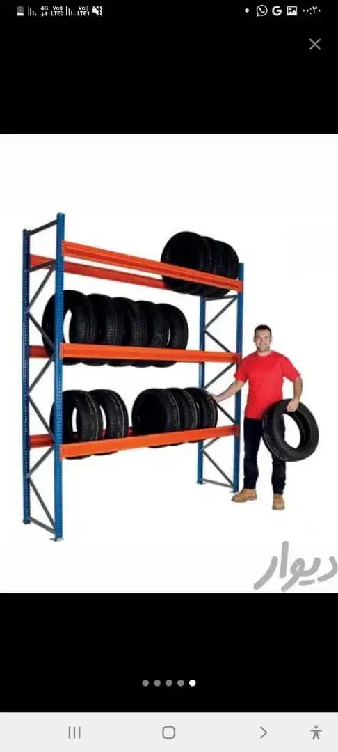 انواع قفسه های فروشگاهی نووکارکرده بانصاب|فروشگاه و مغازه|قم, چهل درخت|دیوار