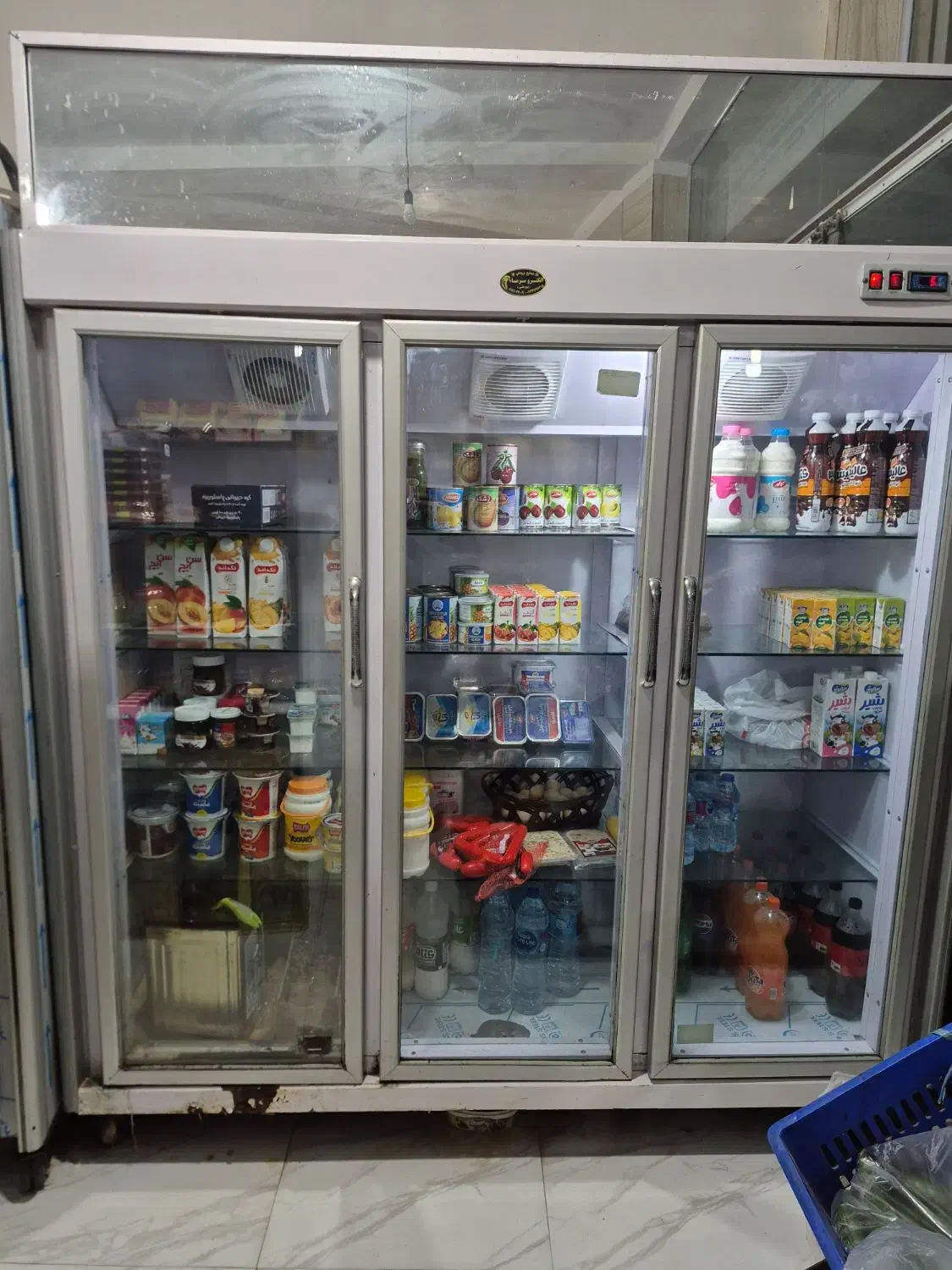 یخچال ۳در یخچال ایستاده یخچال بستنی ویترین شیرینی|فروشگاه و مغازه|چمستان, |دیوار