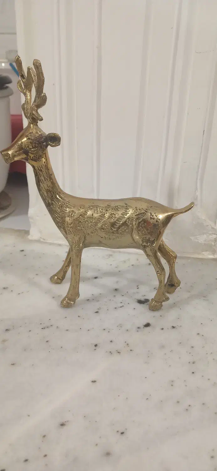 گوزن برنز|مجسمه، تندیس، ماکت|تبریز, |دیوار