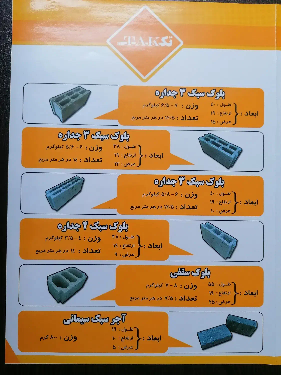 بلوک سبک معدنی|مصالح و تجهیزات ساختمان|رشت, رودباری|دیوار