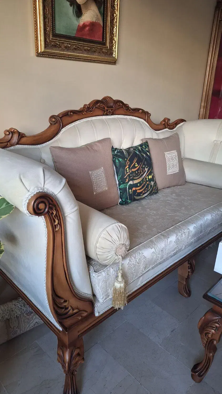 مبل چپندر چوب راش  ویترین درحدنو|مبلمان خانگی و میز عسلی|تهران, شهرک آزمایش|دیوار