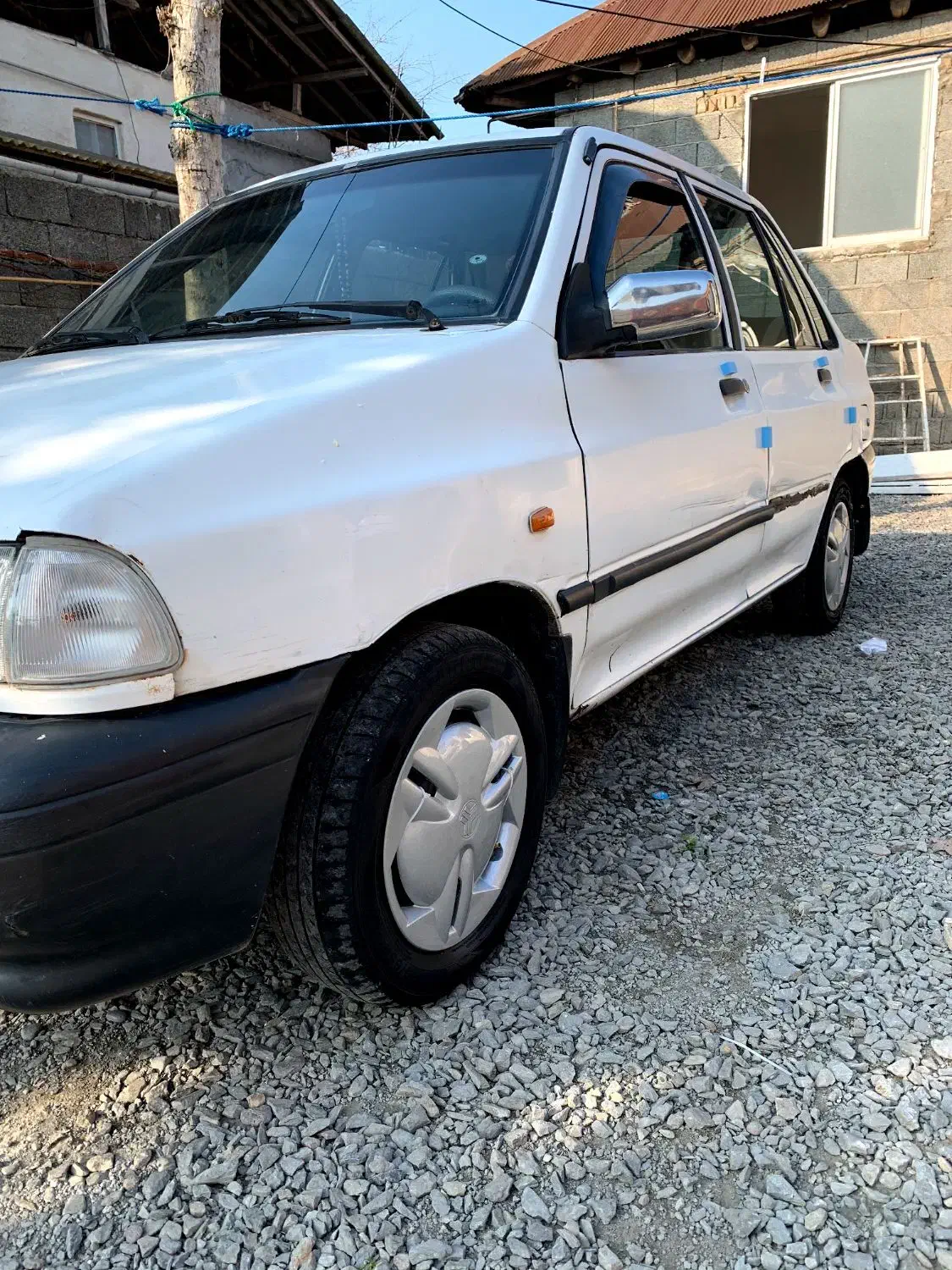 پراید 84سفید|خودرو سواری و وانت|لنگرود, |دیوار