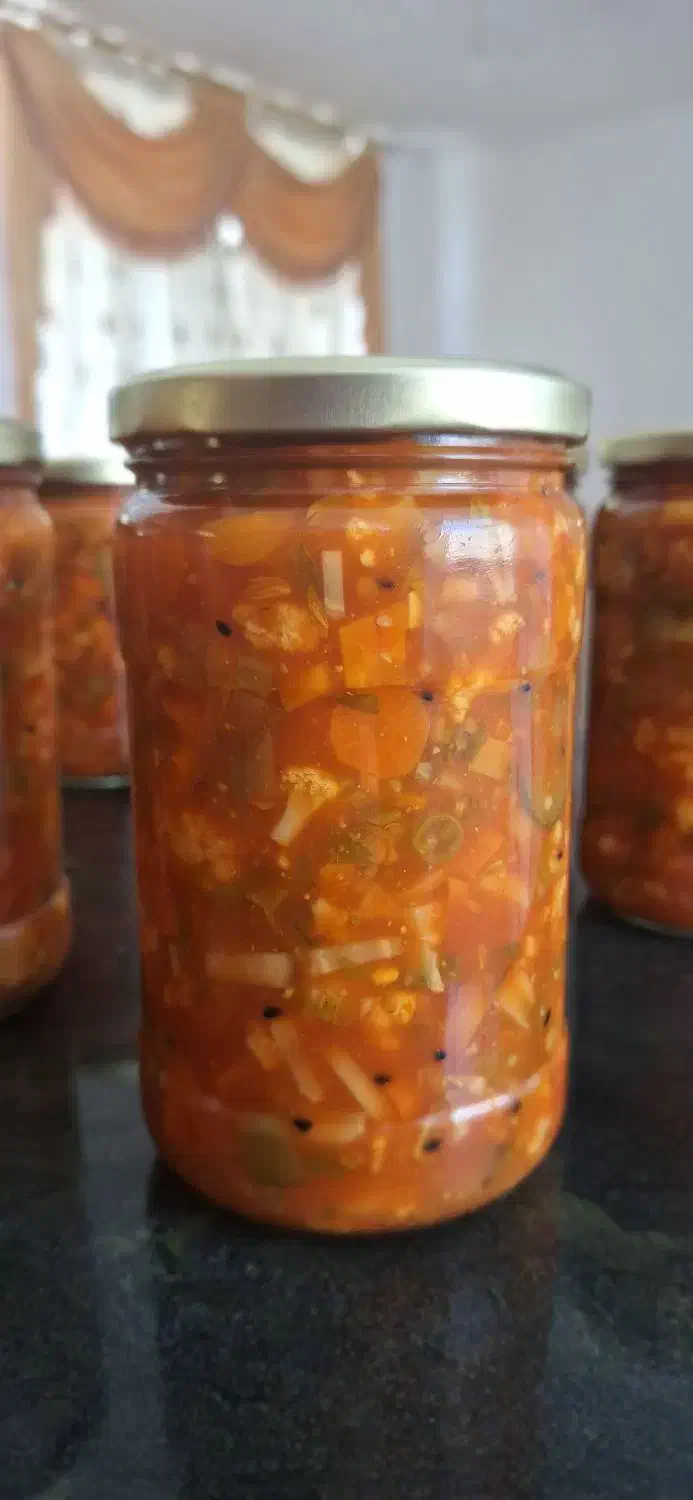 ترشی مخلوط مشهدی خانگی|خوردنی و آشامیدنی|شیراز, تندگویان|دیوار