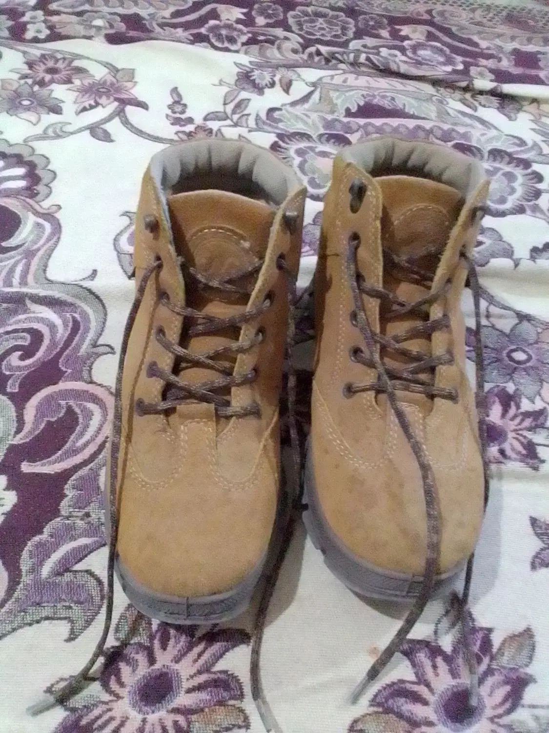 پوتین زنانه آجری رنگ|کیف، کفش، کمربند|گرگان, |دیوار