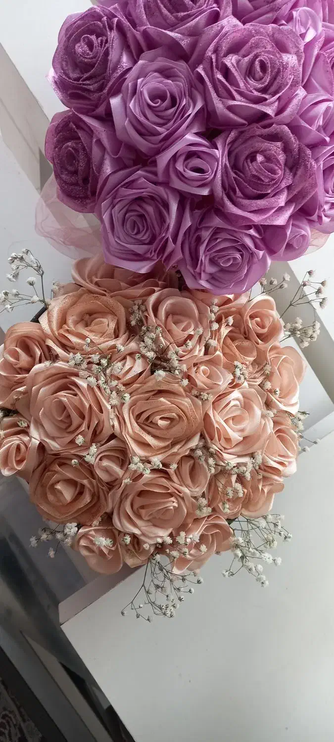 درست کردن گل روبانی|گل مصنوعی|شیراز, نصر|دیوار