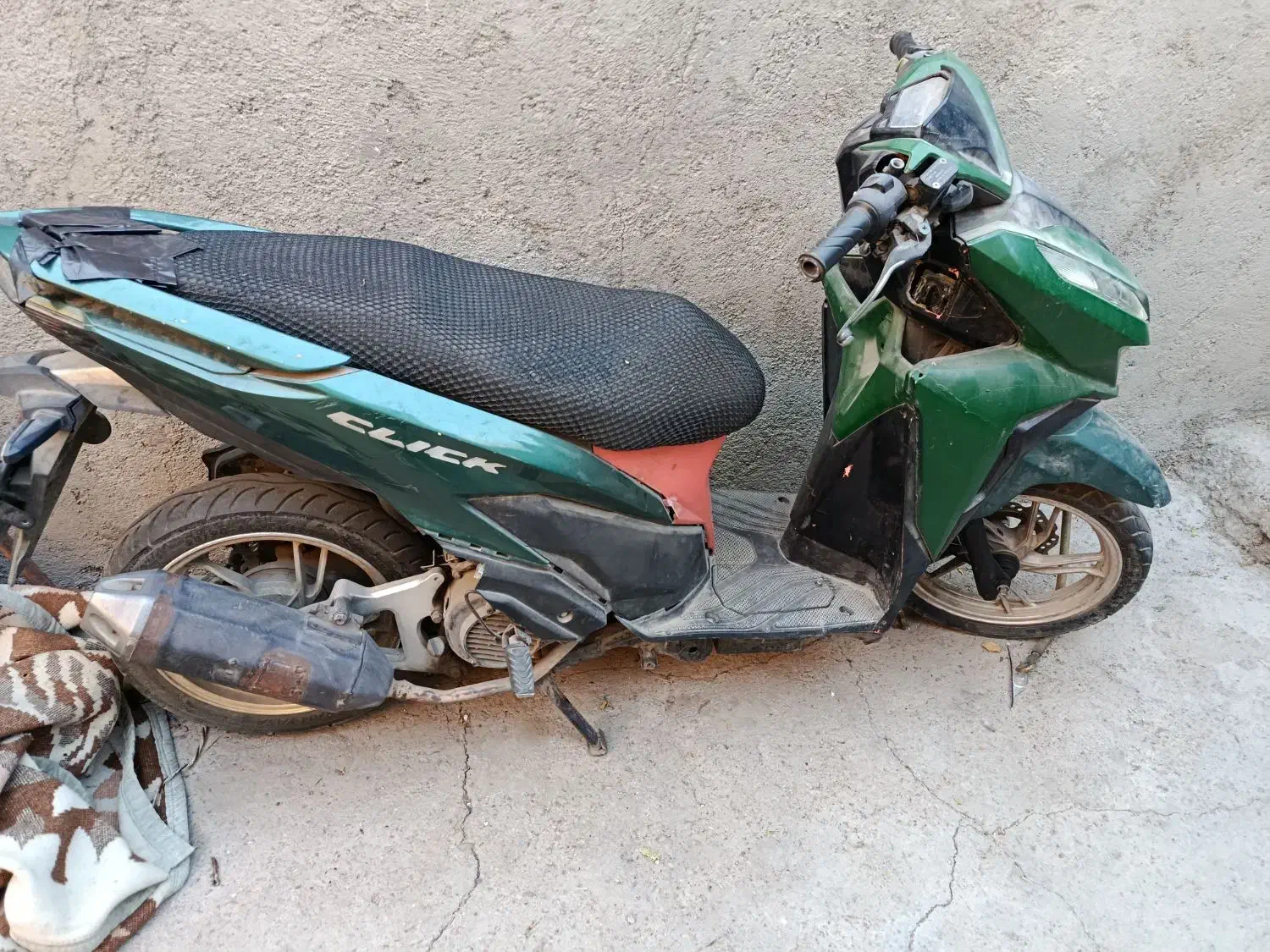 موتور کلیک مزایده|موتورسیکلت|کوهدشت, |دیوار