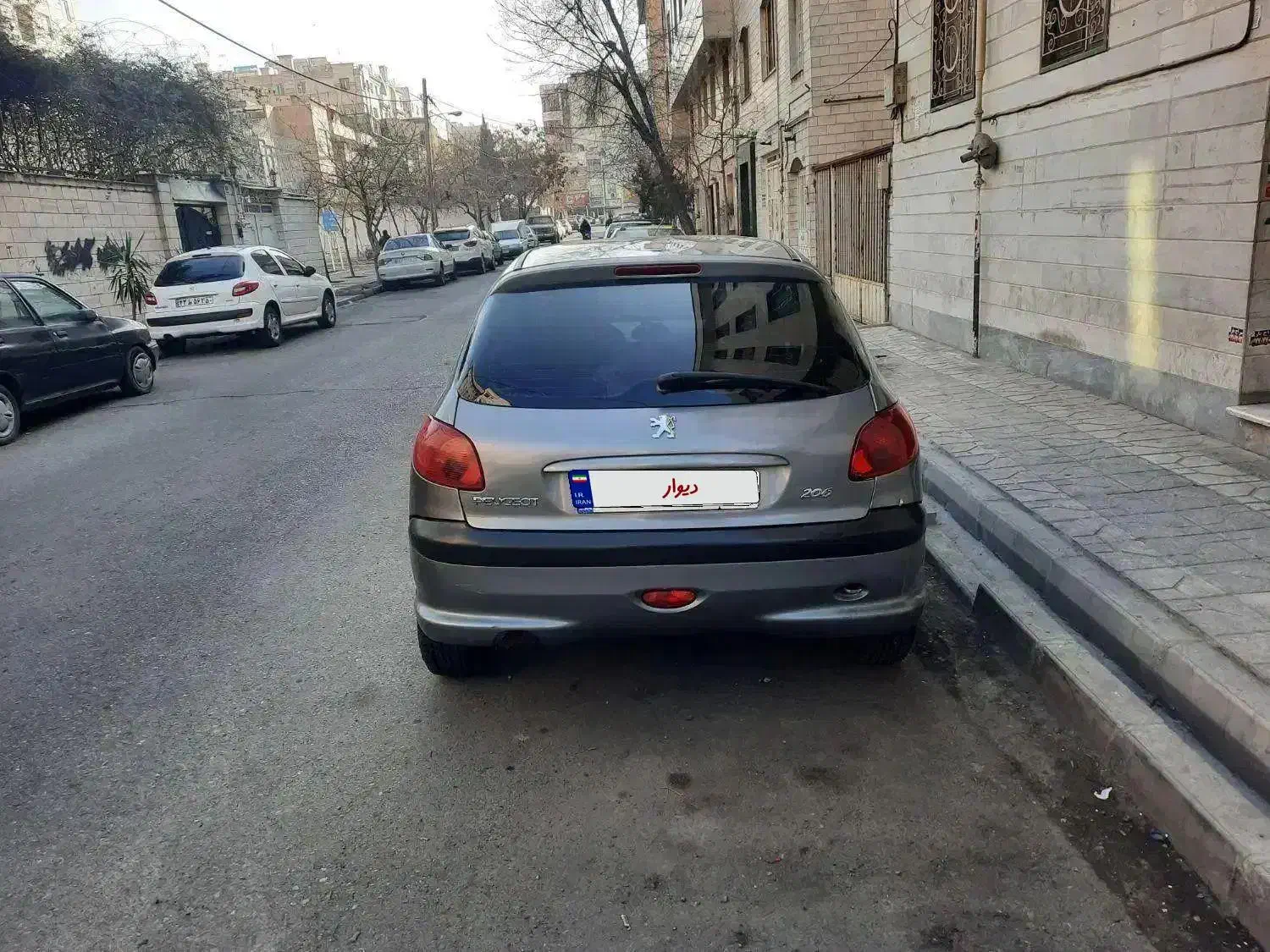 ۲۰۶ تیپ ۶ مدل۸۷|خودرو سواری و وانت|تهران, اوقاف|دیوار