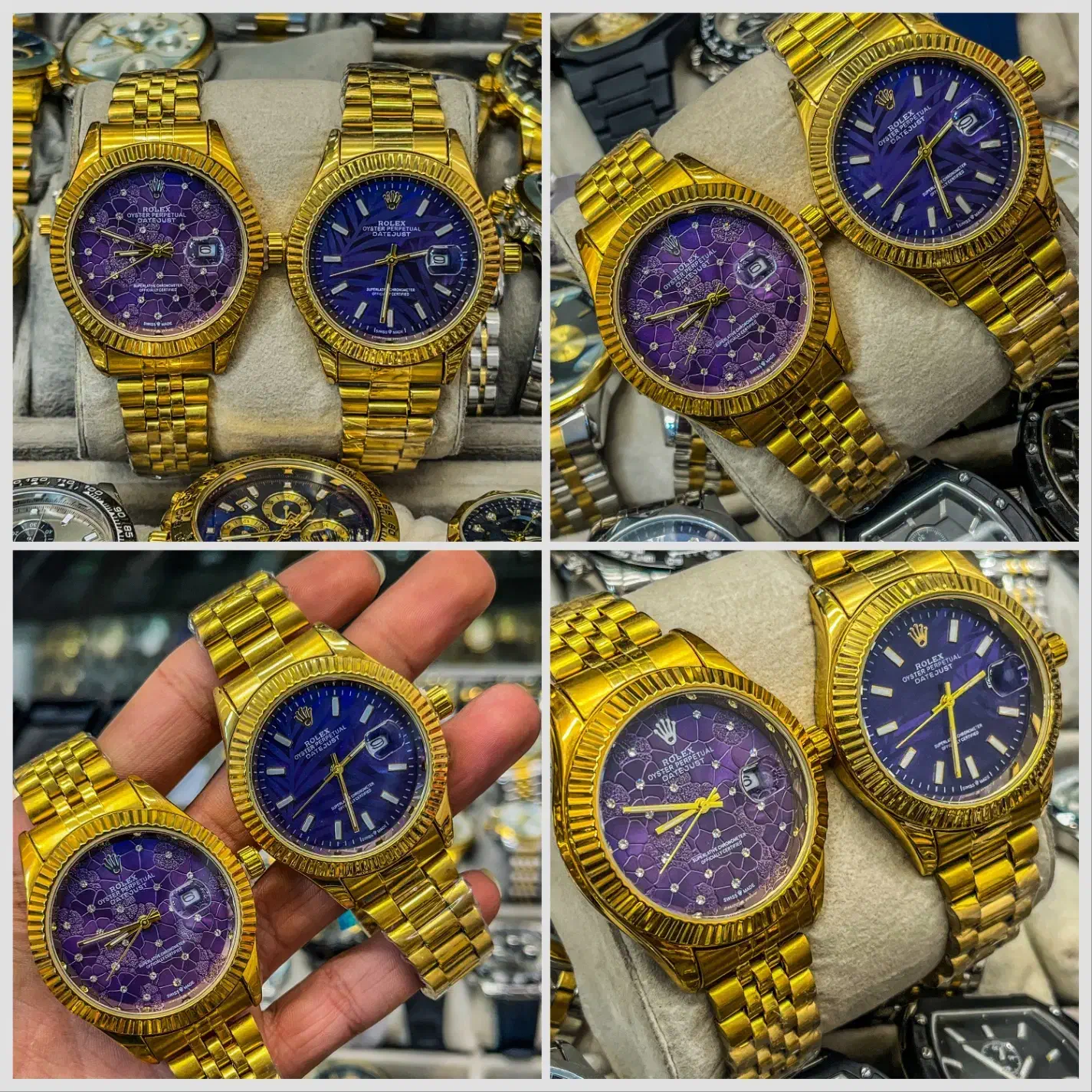 ساعت مچی مردانه رولکس/شیشه ذره بینی طرح جدید|ساعت|مشهد, گاز|دیوار