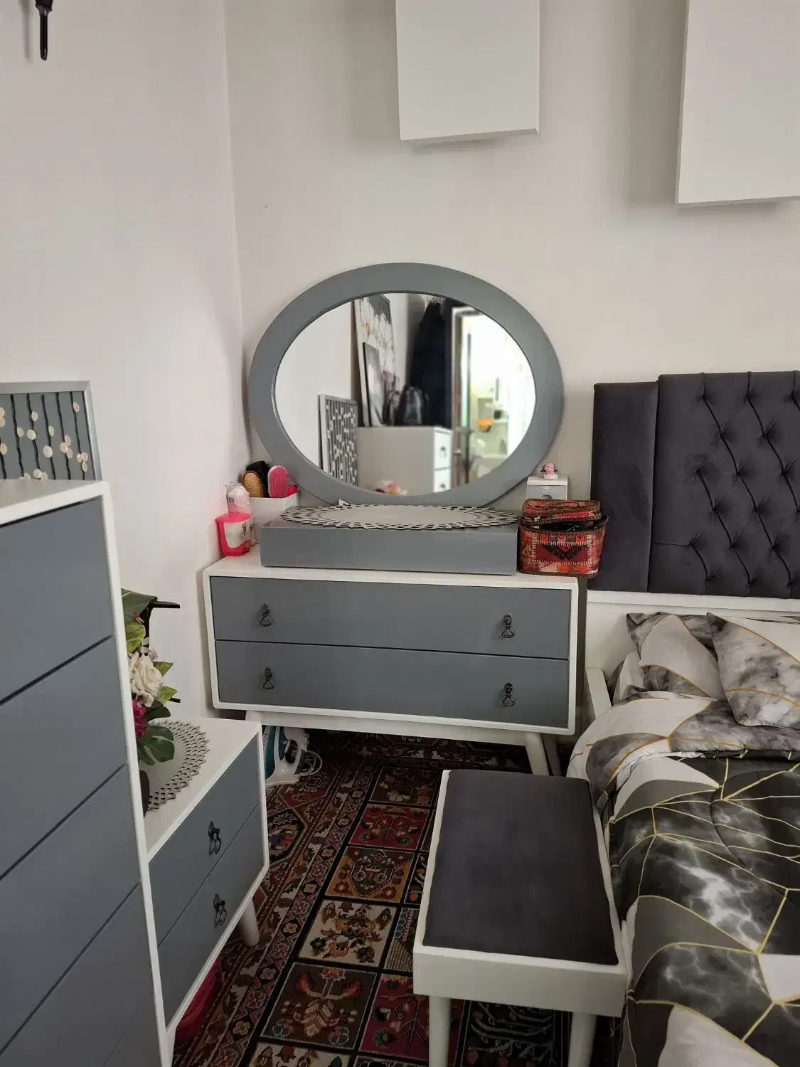 سرویس خواب کامل نونو|تخت و سرویس خواب|رشت, حومه رشت|دیوار