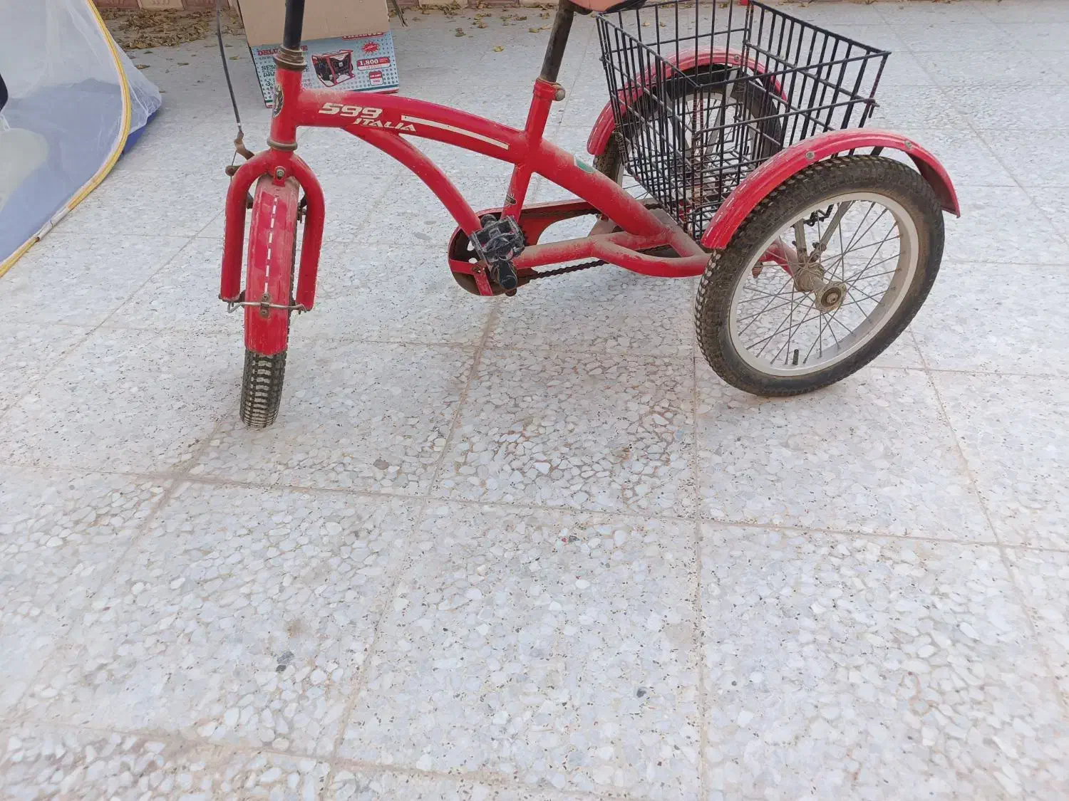 اسکوتر برقی دست ساز وسه چرخه|دوچرخه، اسکیت، اسکوتر|اشکنان, |دیوار