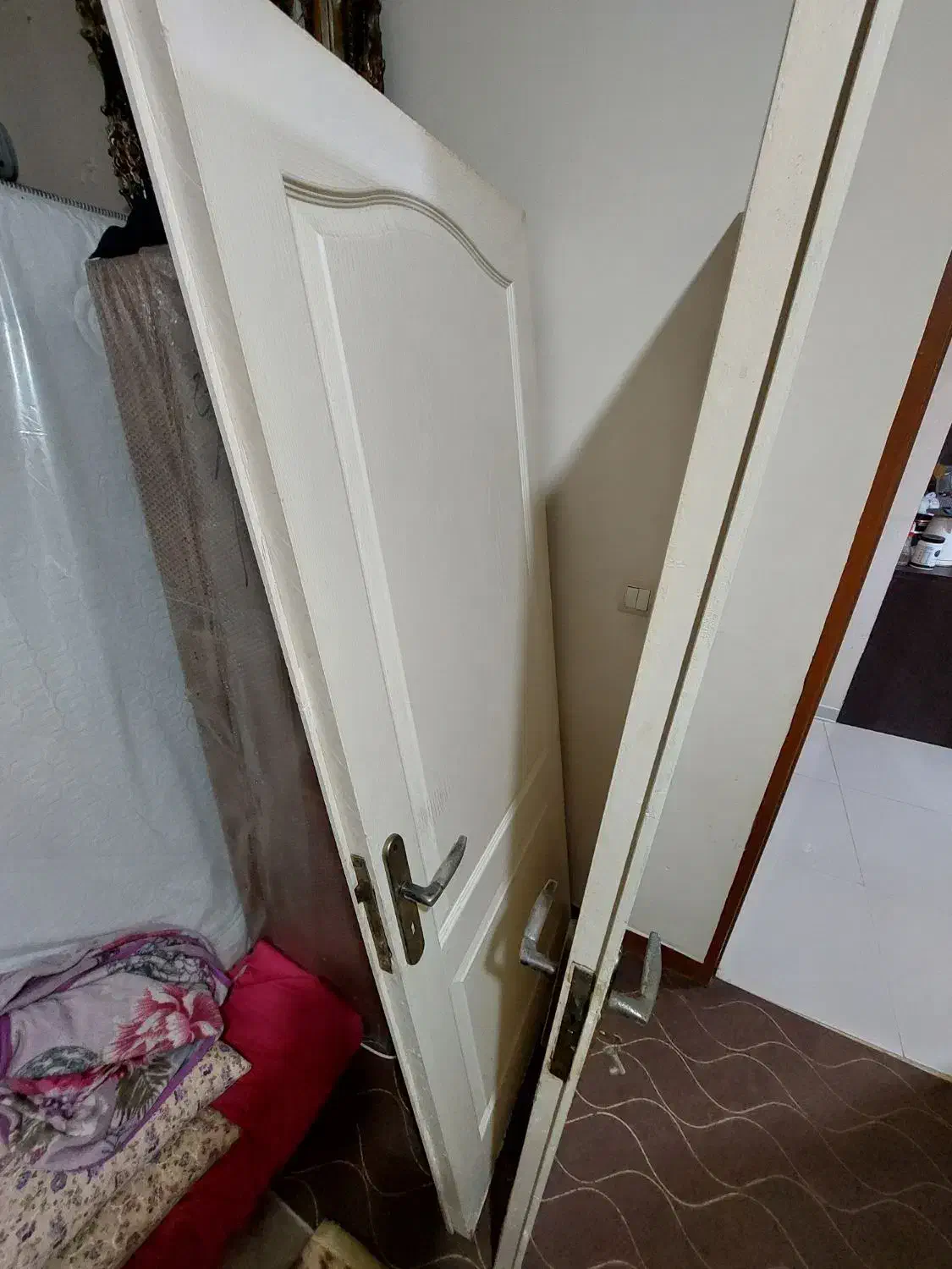 فروش ۲ درب ام دی اف چوبی|مصالح و تجهیزات ساختمان|اهواز, کوی نفت|دیوار