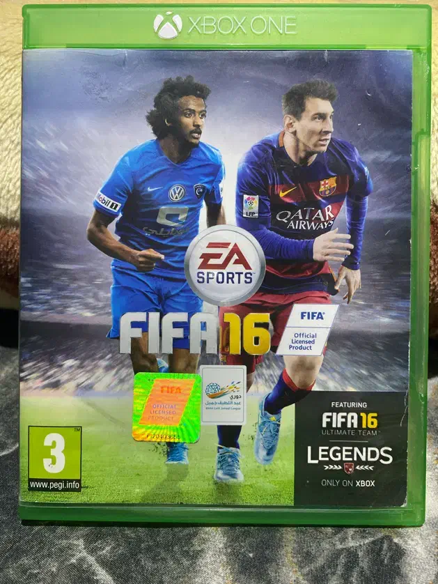 دیسک fifa16 Xbox one|کنسول، بازی ویدئویی و آنلاین|پاکدشت, خاتون آباد|دیوار