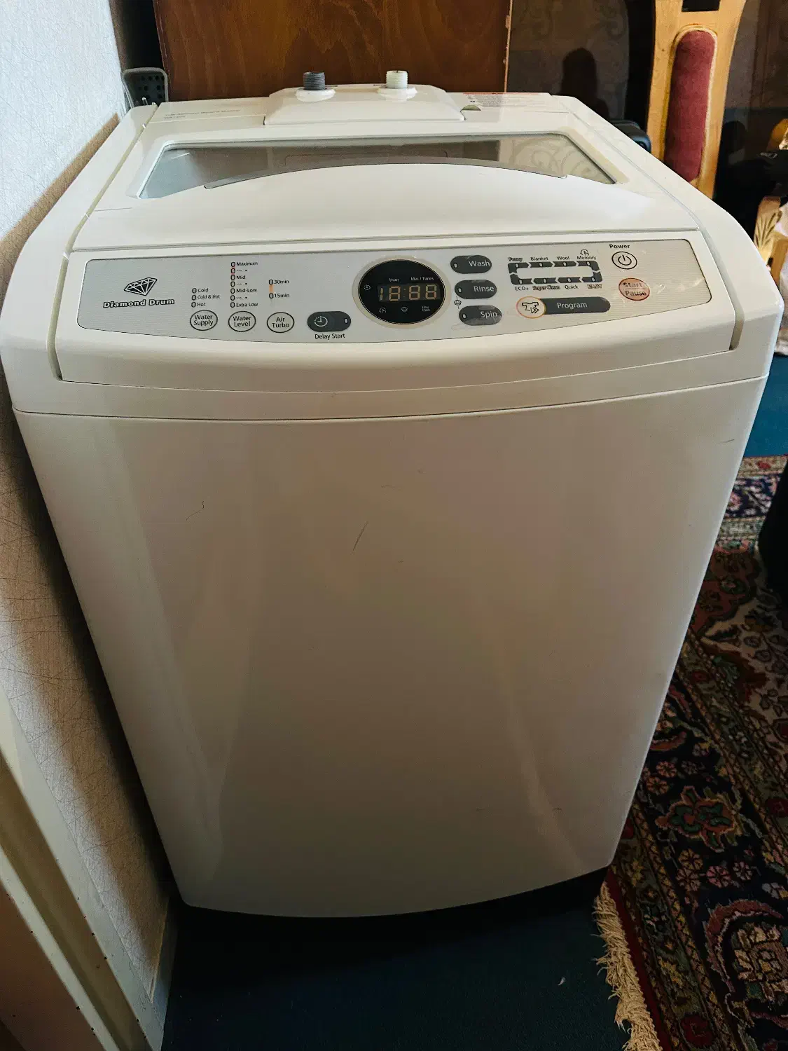 ماشین لباسشویی 10 کیلویی سامسونگ مدل WA14V9|ماشین لباسشویی و خشک‌کن لباس|شیراز, سینما سعدی|دیوار