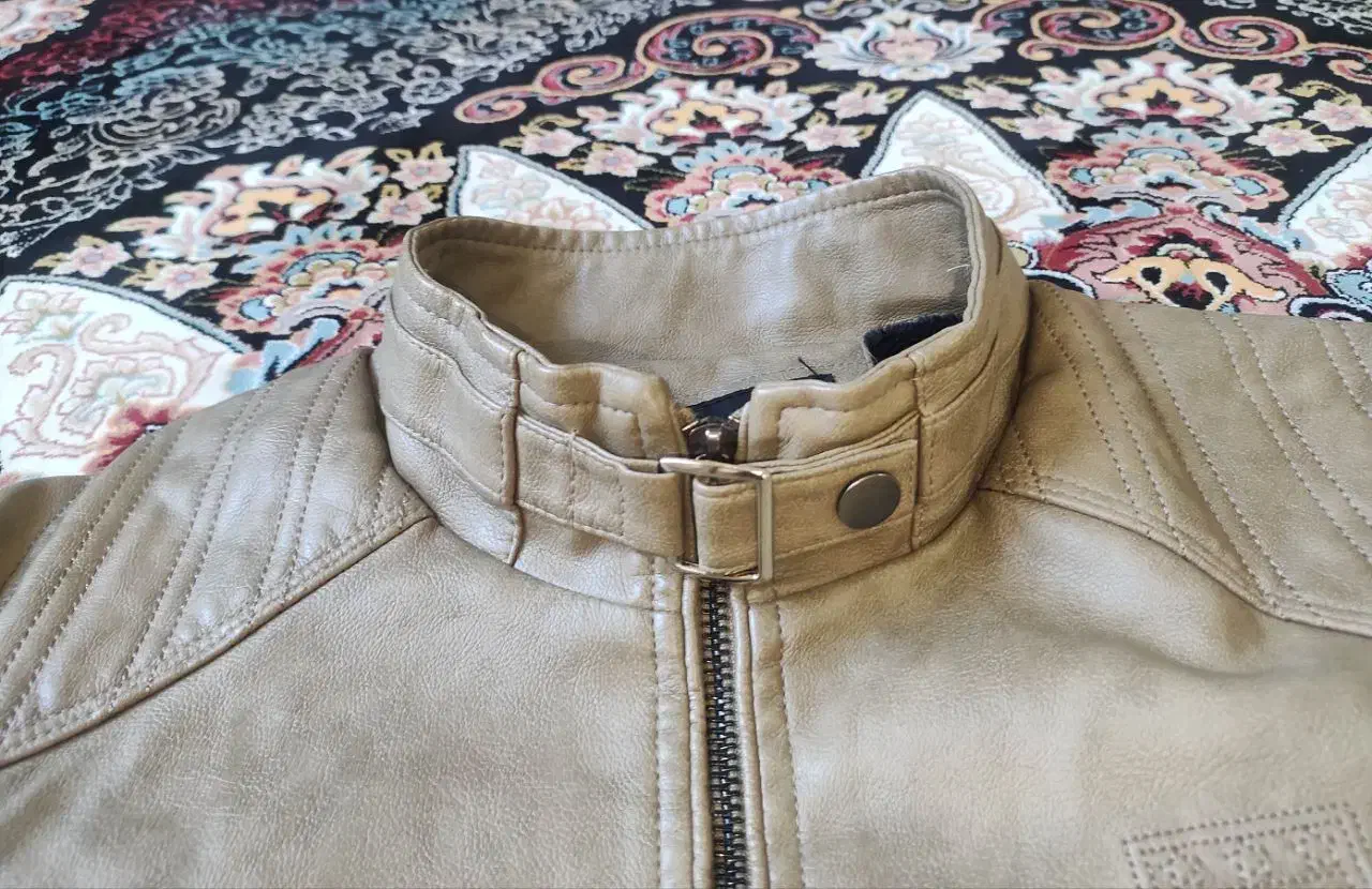 کاپشن چرم صنعتی|لباس|تکاب, |دیوار