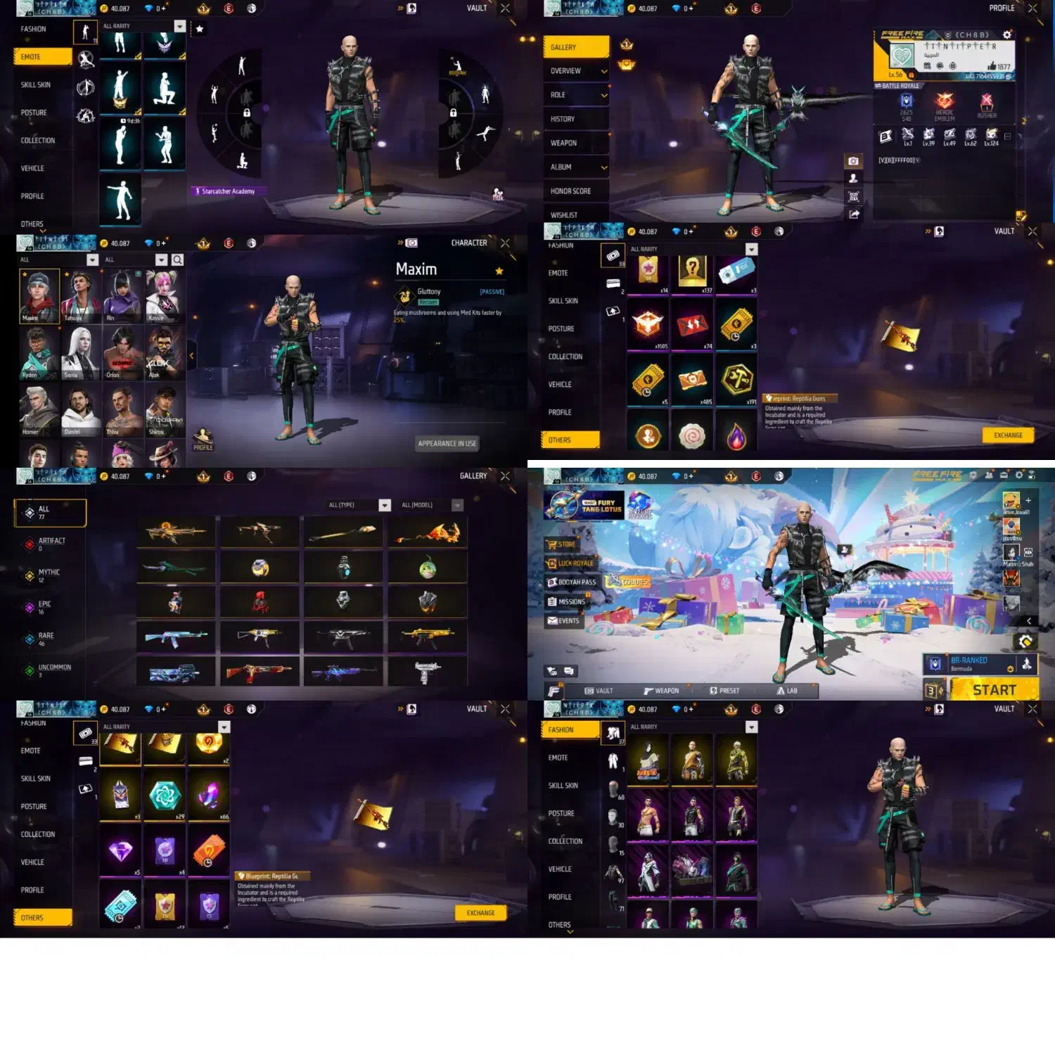 اکانت فری فایر جم خورده است|کنسول، بازی ویدئویی و آنلاین|برازجان, |دیوار