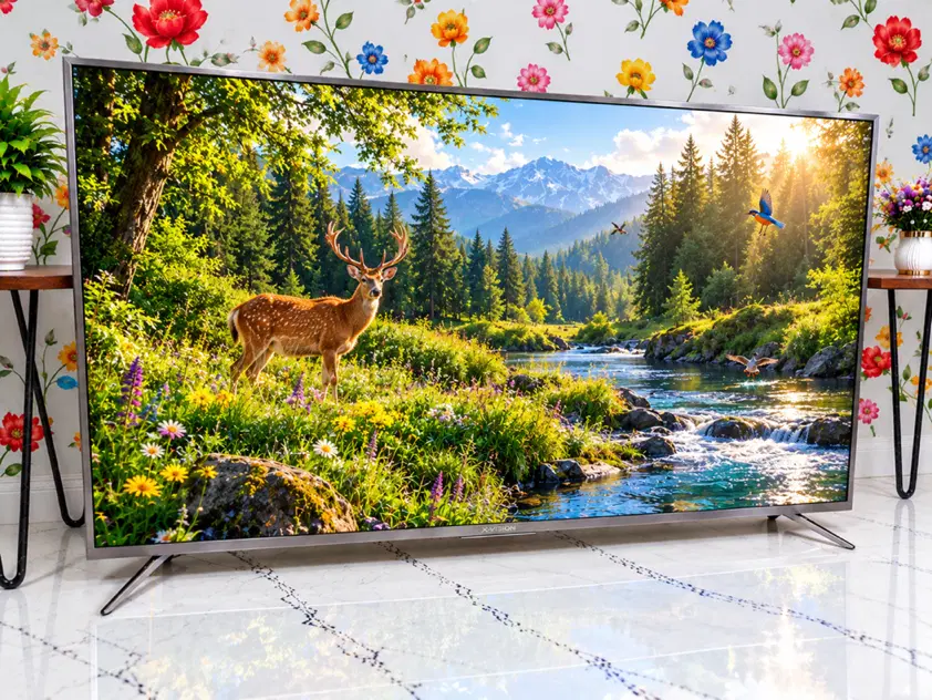 تلویزیون ۵۵ اینچ x-vision Q LED 4K Smart Android|تلویزیون و پروژکتور|تهران, چیتگر جنوبی|دیوار