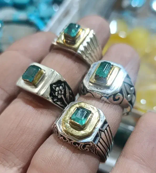 زمرد رکاب دستساز|جواهرات|بندرعباس, |دیوار