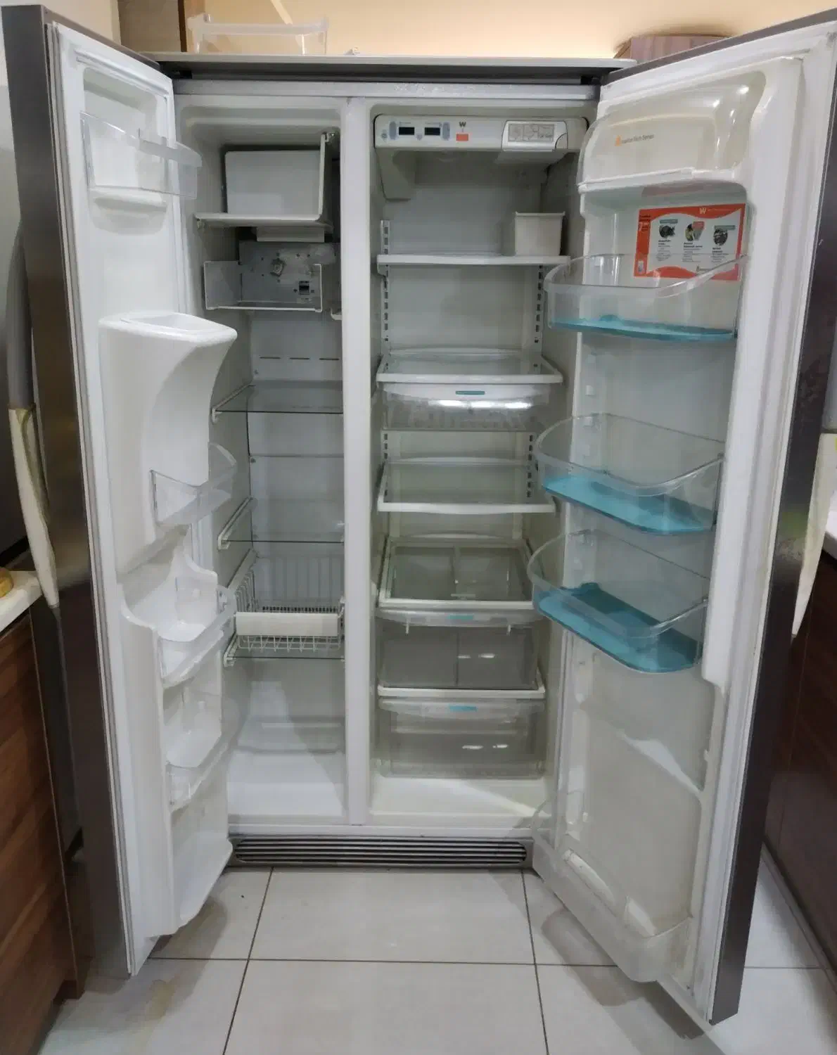 فروش یخچال ساید وستینگ هاوس|یخچال و فریزر|شیراز, شهرک والفجر|دیوار