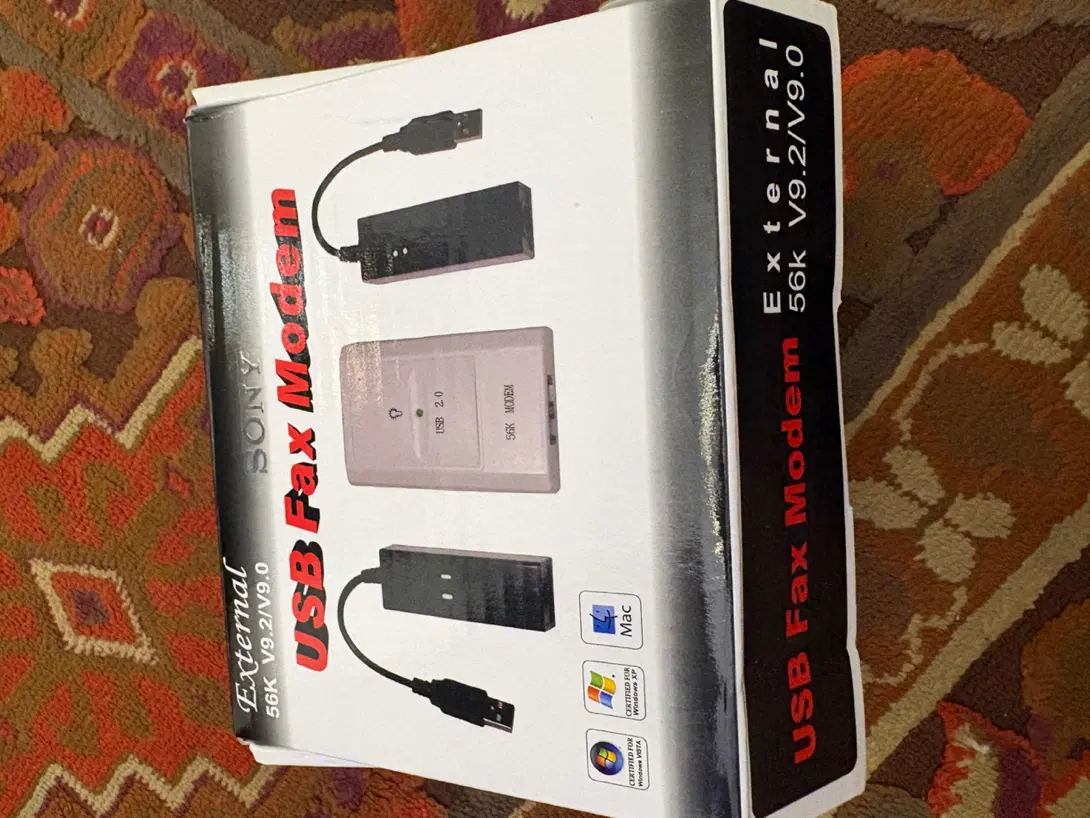 Usb fax modem سونی|مودم و تجهیزات شبکه|تهران, شهرک خرازی|دیوار